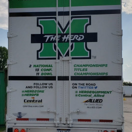 Marshall Football from Central Van and Storage